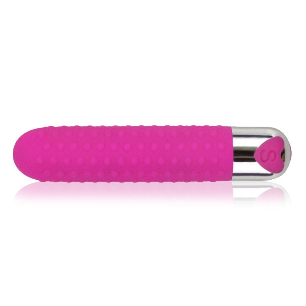 Vibrador Personal em Silicone Recarregável com 12 Vibrações Jullie Pink | Foto 03