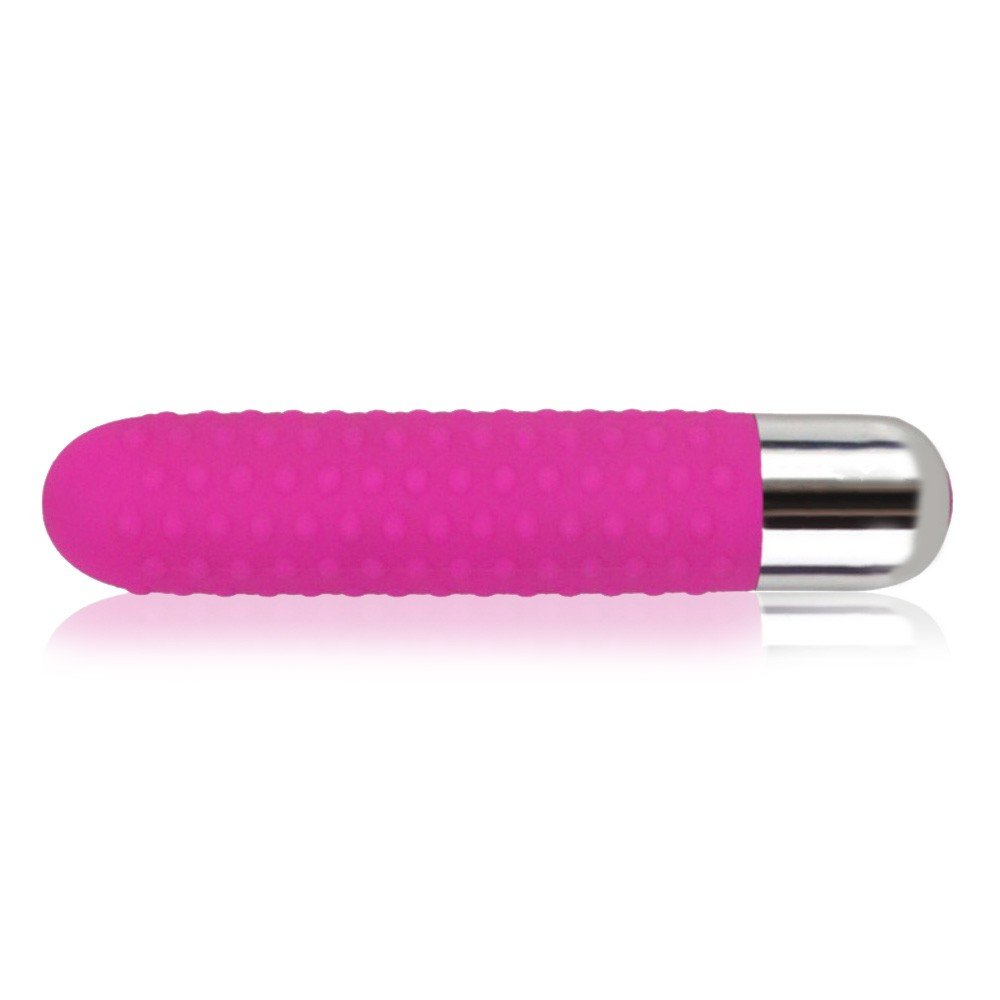 Vibrador Personal em Silicone Recarregável com 12 Vibrações Jullie Pink | Foto 04