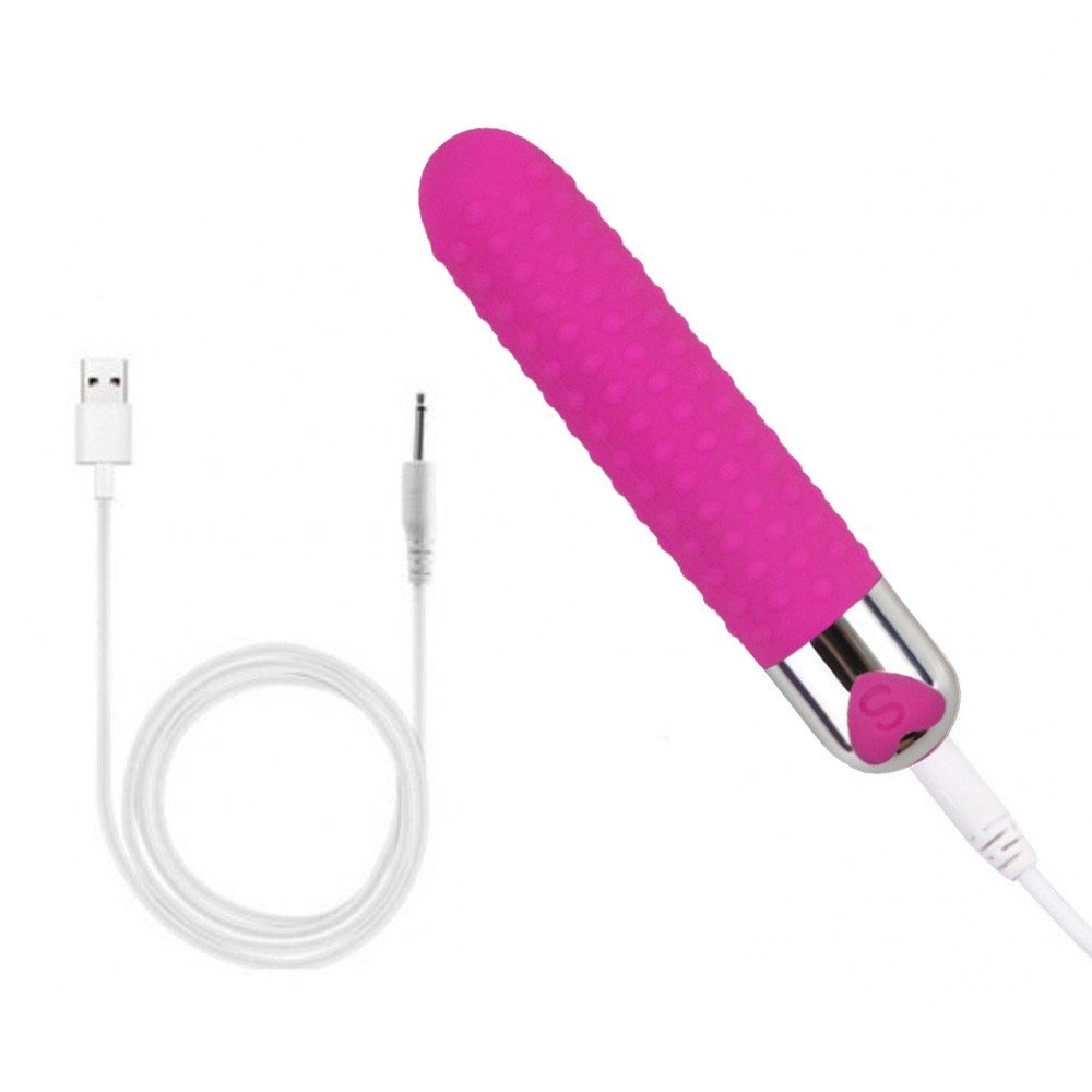 Vibrador Personal em Silicone Recarregável com 12 Vibrações Jullie Pink | Foto 05