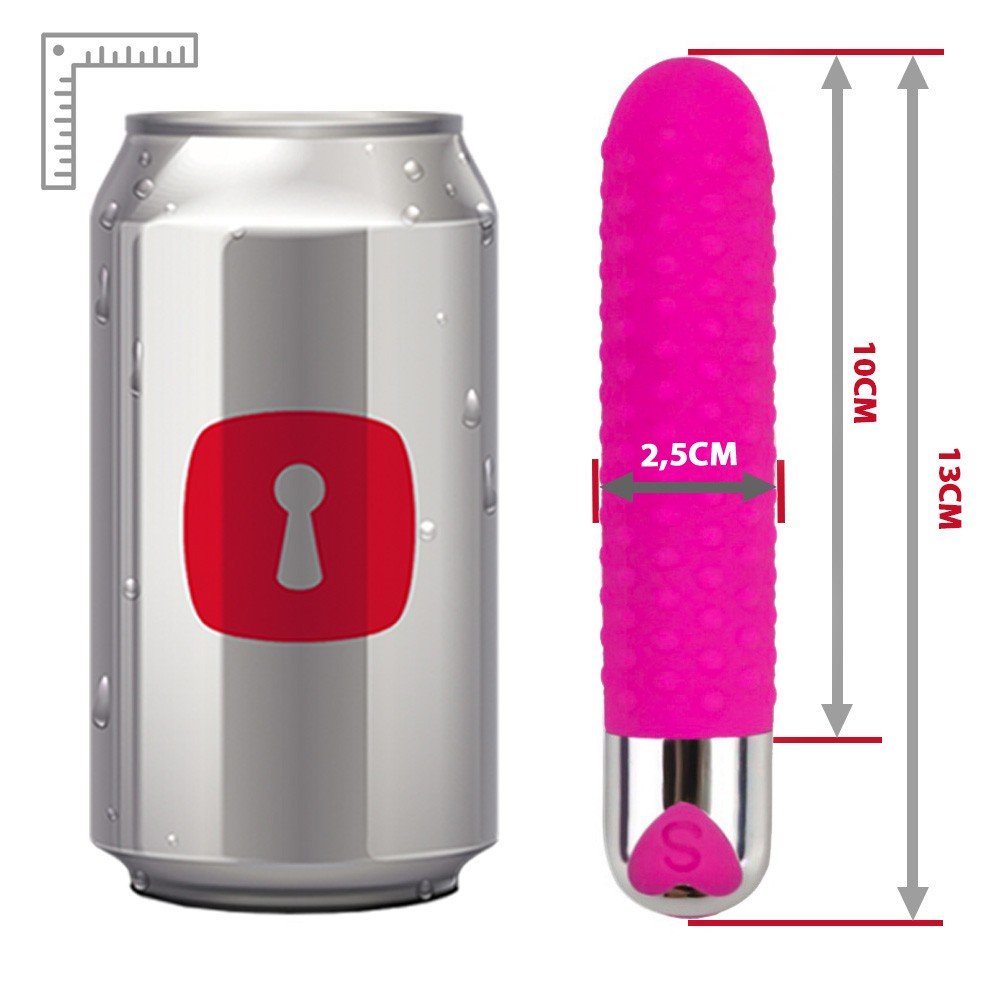 Vibrador Personal em Silicone Recarregável com 12 Vibrações Jullie Pink | Foto 06 Ilustrativa Vibrador Personal em Silicone Recarregável com 12 Vibrações Jullie Pink | Foto 06 Ilustrativa