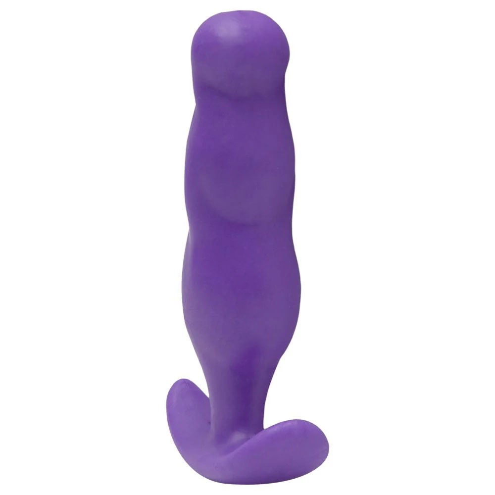strap on anal plug Plug Anal Pequeno em Aço Inoxídável com Pompom 8,2x3,4 cm Sexy Import em  10X Sem Juros main image 0