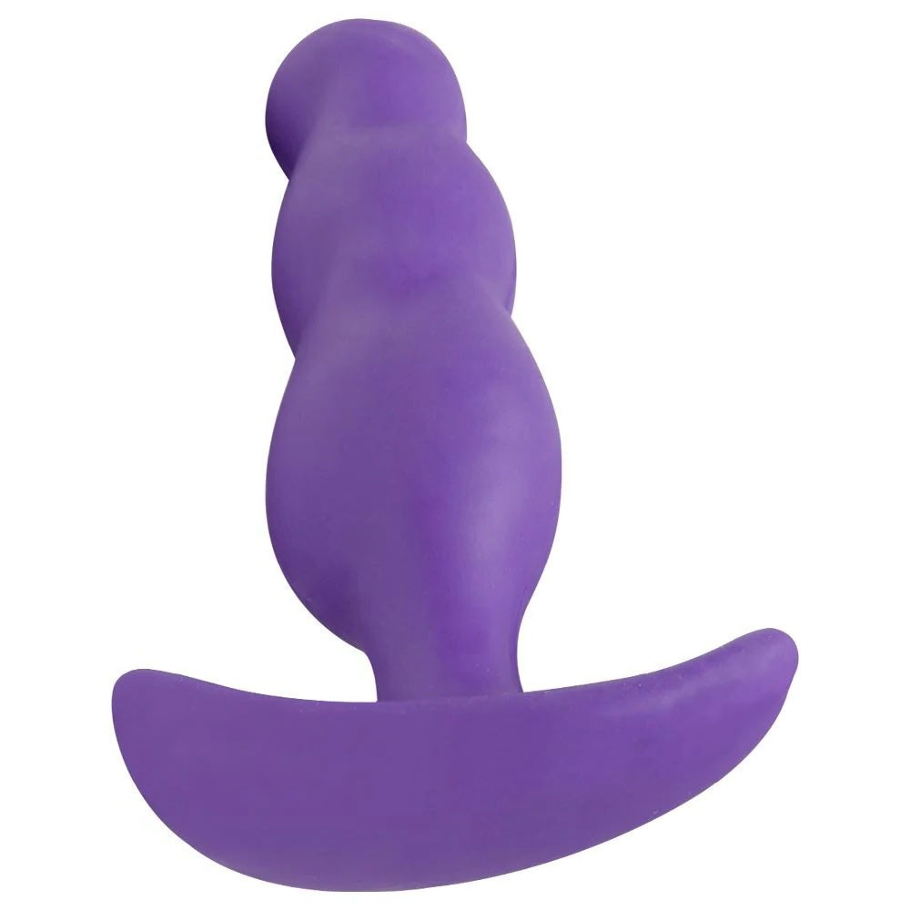 Plug Anal Mini Roxo 8x2cm - Para Iniciantes no Prazer Anal | Foto 05