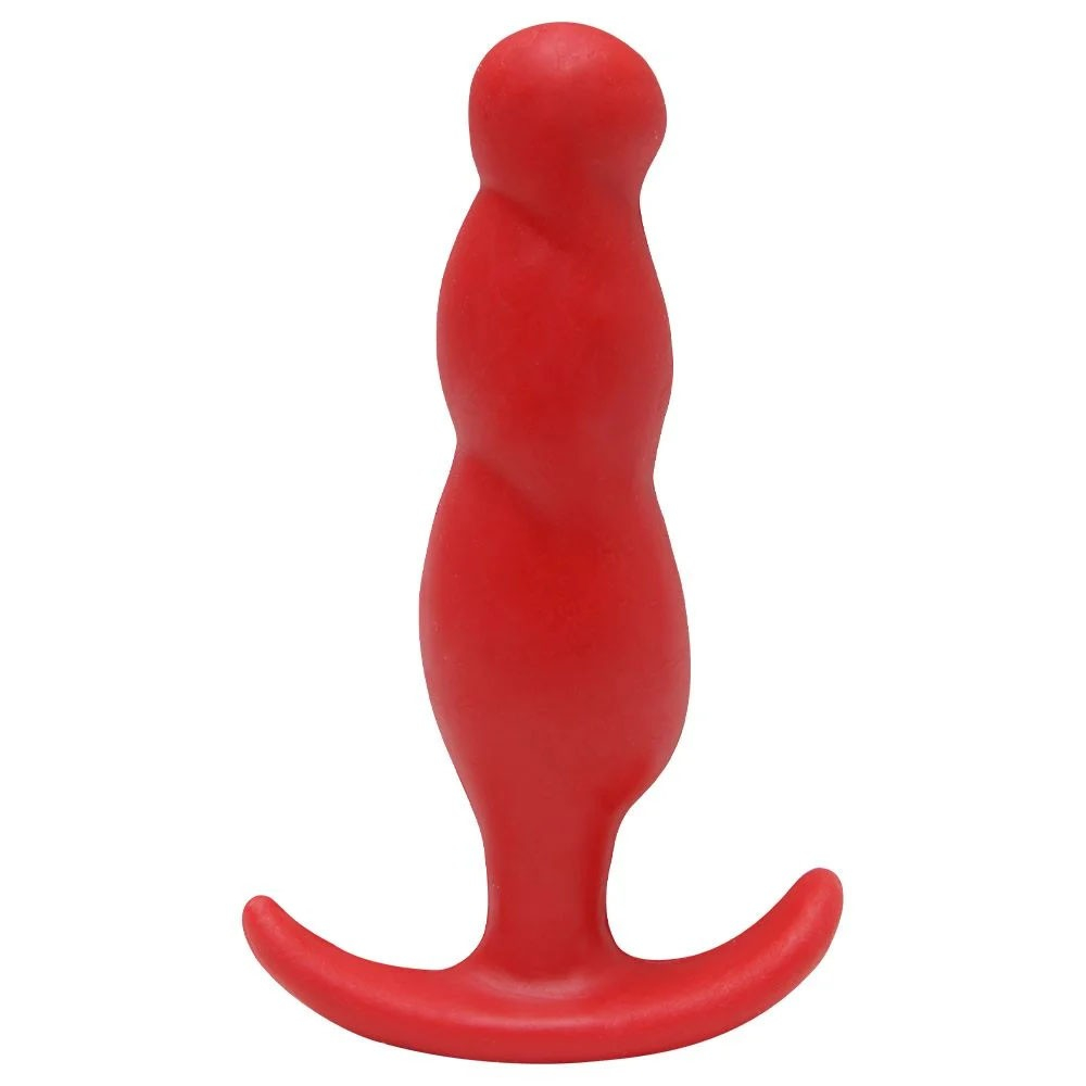 Plug Anal Mini Vermelho 8x2cm - Para Iniciantes no Prazer Anal | Foto 01
