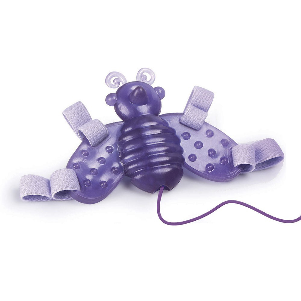 Vibrador Butterfly Multivelocidade com Cinta Abelhinha Mágica Lilás | Foto 03