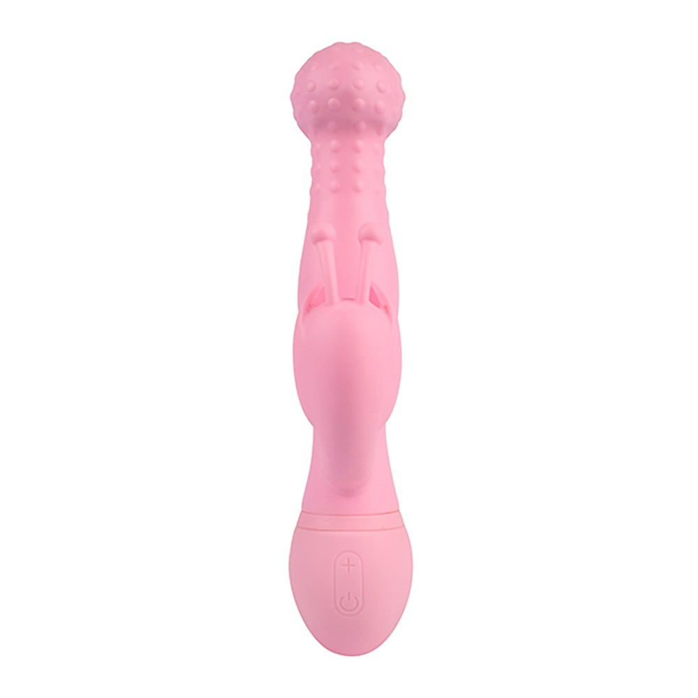 Vibrador Duplo em Silicone Recarregável com 8 Vibrações com Dois Motores My Butterfly Rosa | Foto 03