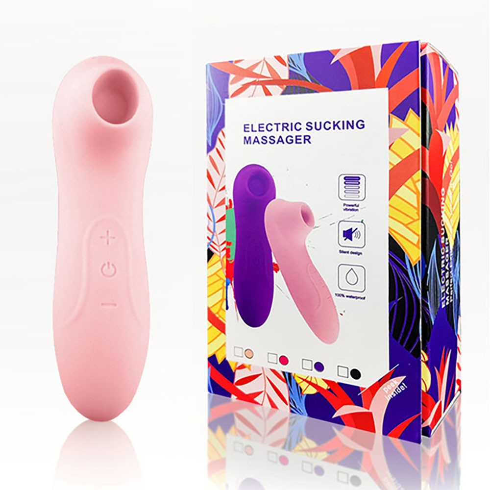 Vibrador para Clitóris Recarregável com 5 Vibrações em Soft Touch Salmão | Foto 01