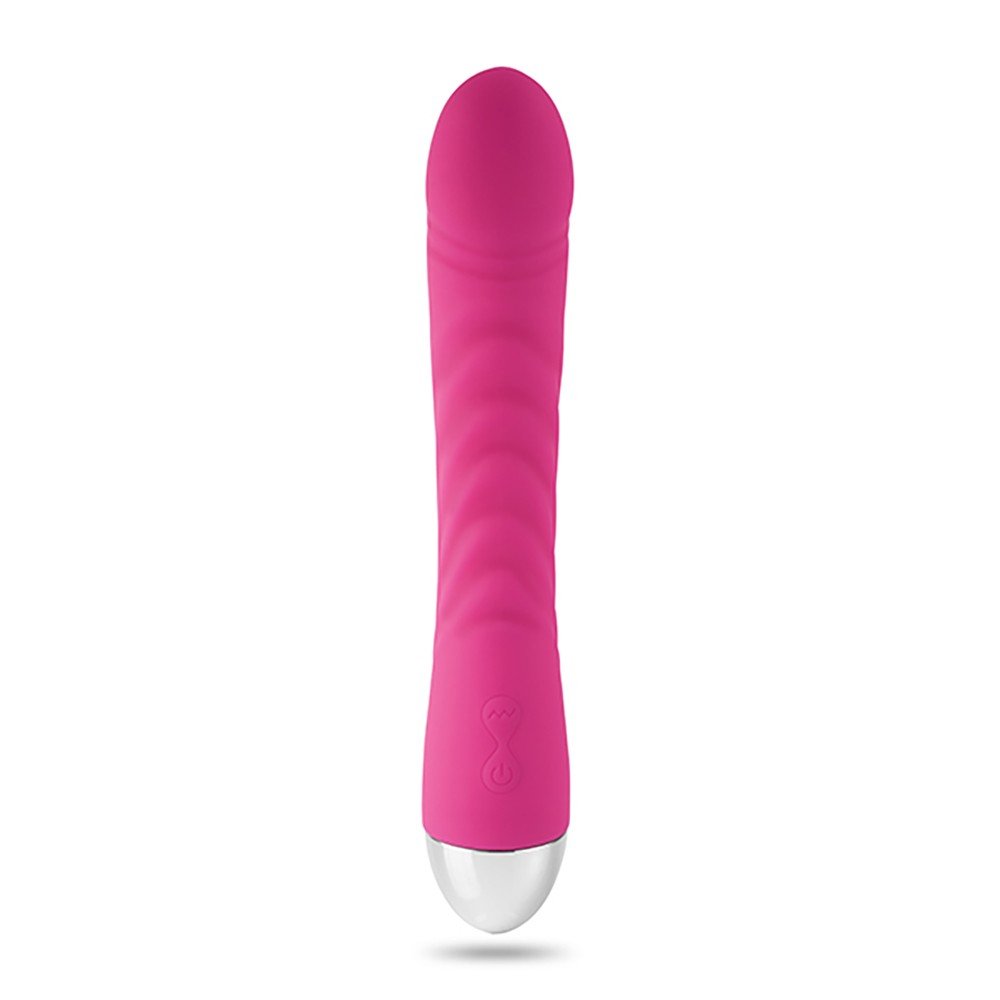 Vibrador Personal em Silicone com 10 Vibrações Flexível Onda Pink | Foto 02