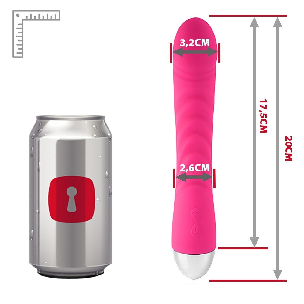 Vibrador Personal em Silicone com 10 Vibrações Flexível Onda Pink | Foto 06 Ilustrativa Vibrador Personal em Silicone com 10 Vibrações Flexível Onda Pink | Foto 06 Ilustrativa