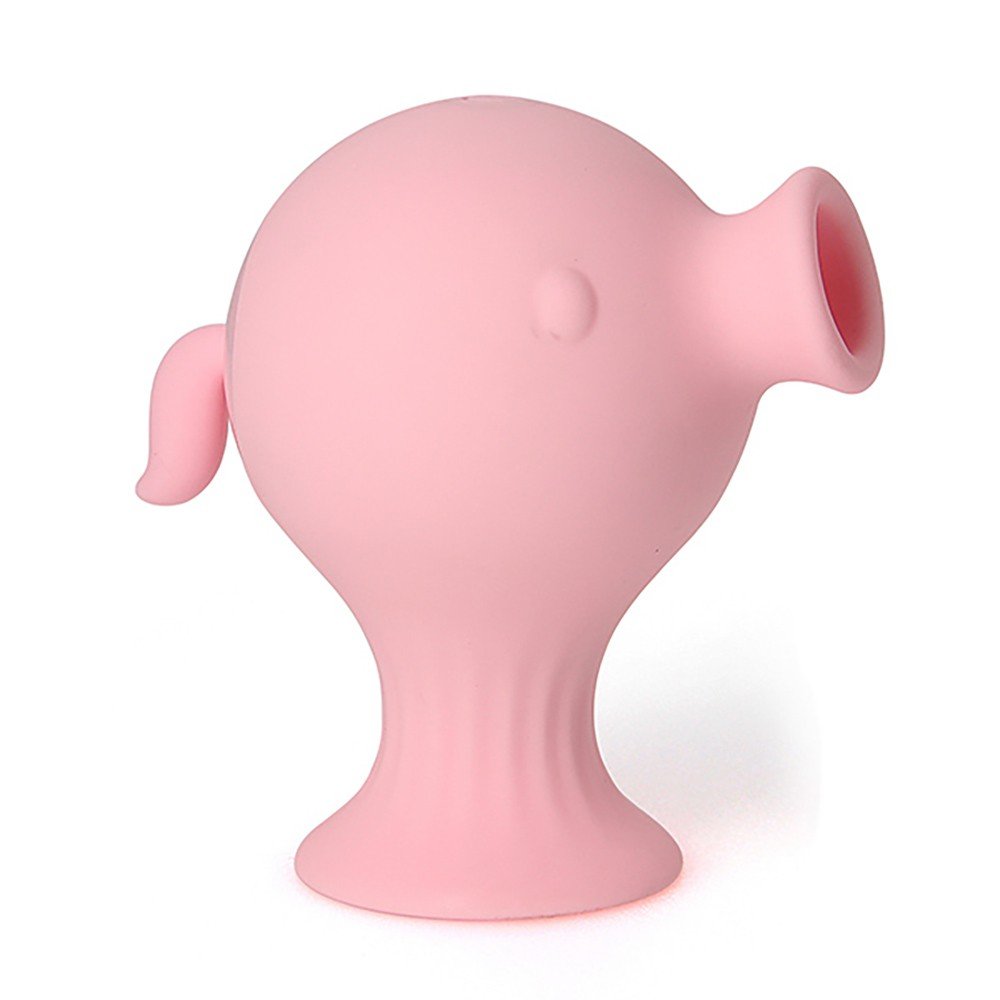 Vibrador para Clitóris em Silicone Recarregável com 7 Vibrações e Linguinha Golfinho Rosa | Foto 01