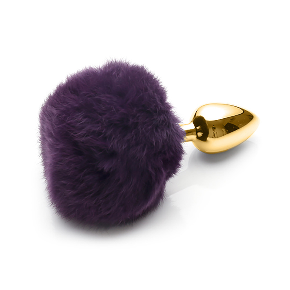 Plug Anal Rabo, Rabbit Plug, Dourado, 7 x 2,7cm | Foto 01 Plug Anal Rabo, Rabbit Plug, Dourado, 7 x 2,7cm | Foto 02