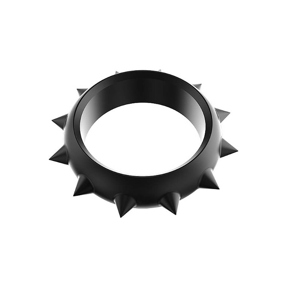 Anel Peniano em Silicone Lord Of Ring Preto | Foto 04