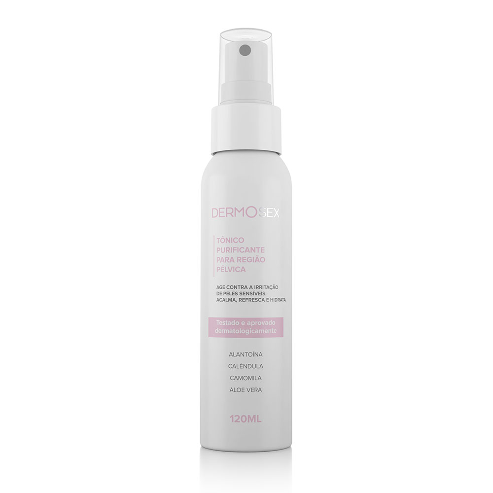 Frasco do Purificante e Refrescante para Vagina P�s Depila��o 120ml em vista frontal