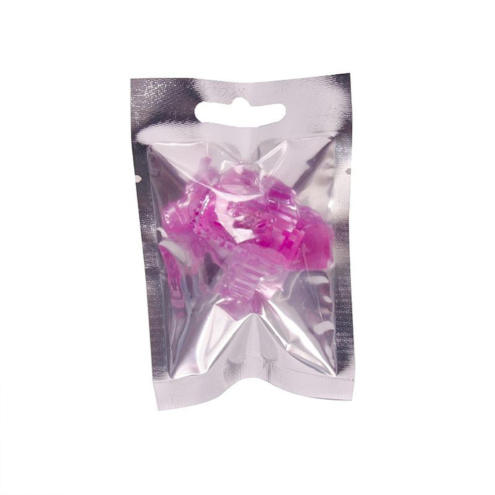 Estimulador Dedeira em Silicone com Anel para o Dedo Rosa | Foto 06 Estimulador Dedeira em Silicone com Anel para o Dedo Rosa | Foto 06