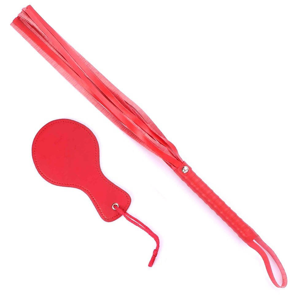 Kit Bondage Completo com 8 Itens Vermelho | Foto 02 Ilustrativa