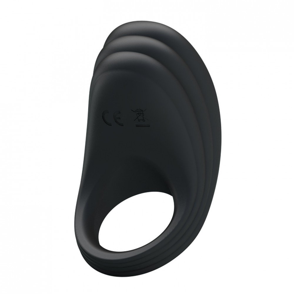Anel Peniano em Silicone Recarregável com 7 Vibrações Ring Vibration Preto | Foto 04 Anel Peniano em Silicone Recarregável com 7 Vibrações Ring Vibration Preto | Foto 04