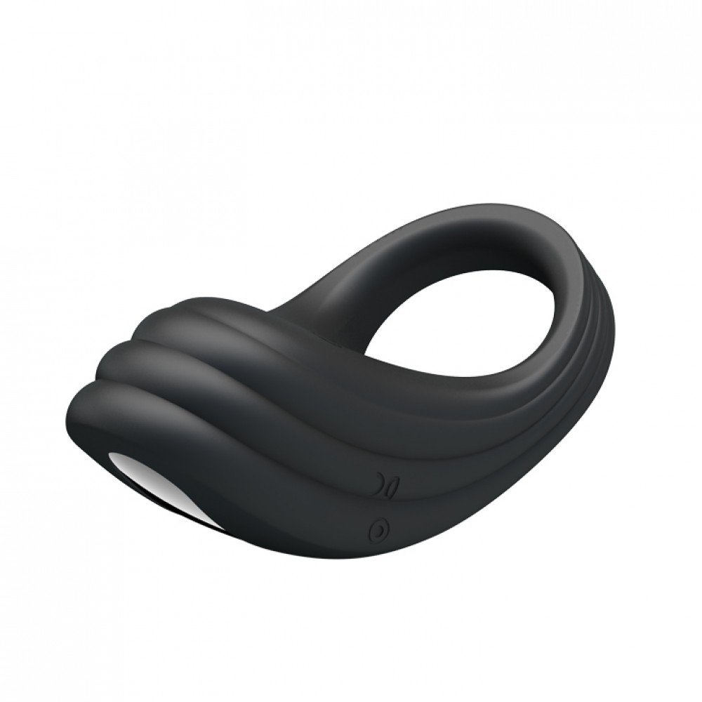 Anel Peniano em Silicone Recarregável com 7 Vibrações Ring Vibration Preto | Foto 05 Anel Peniano em Silicone Recarregável com 7 Vibrações Ring Vibration Preto | Foto 05