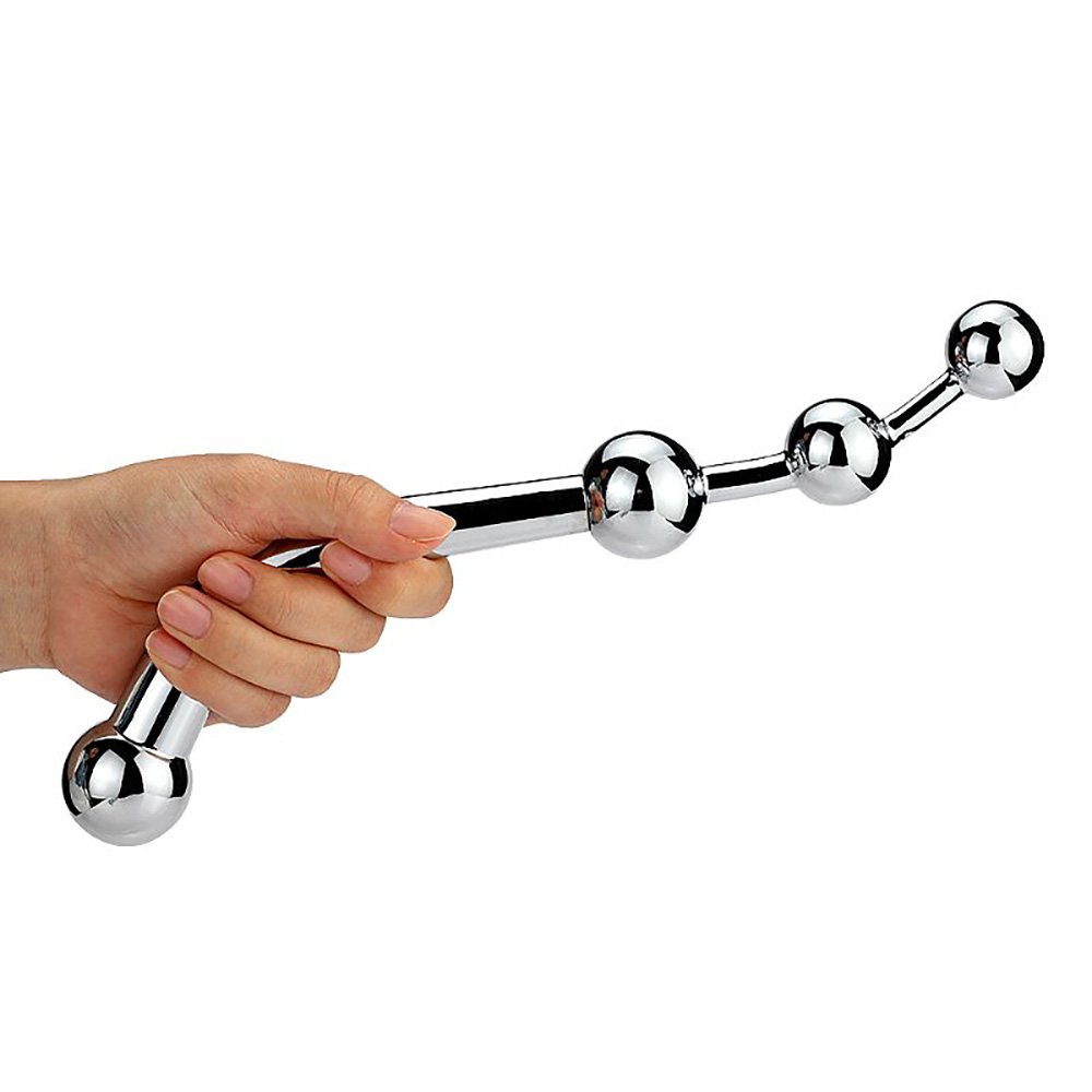 Plug Anal de A�o com 3 Bolas | Foto 03