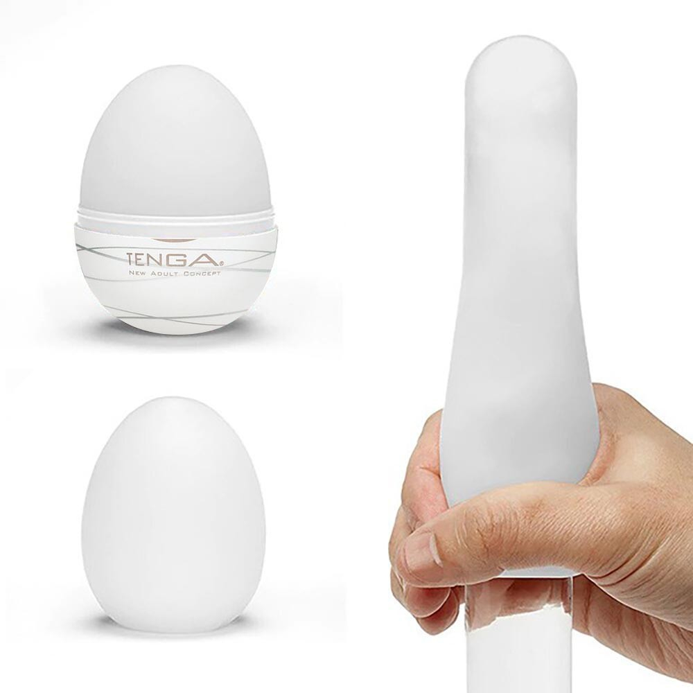 Masturbador Masculino Tenga EGG Silky (O Original Japonês) - Regular Strength: Sensações Únicas | Foto 03