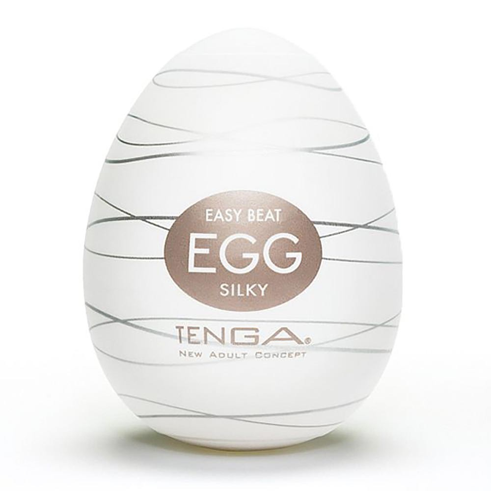 Masturbador Masculino Tenga EGG Silky (O Original Japonês) - Regular Strength: Sensações Únicas | Foto 04