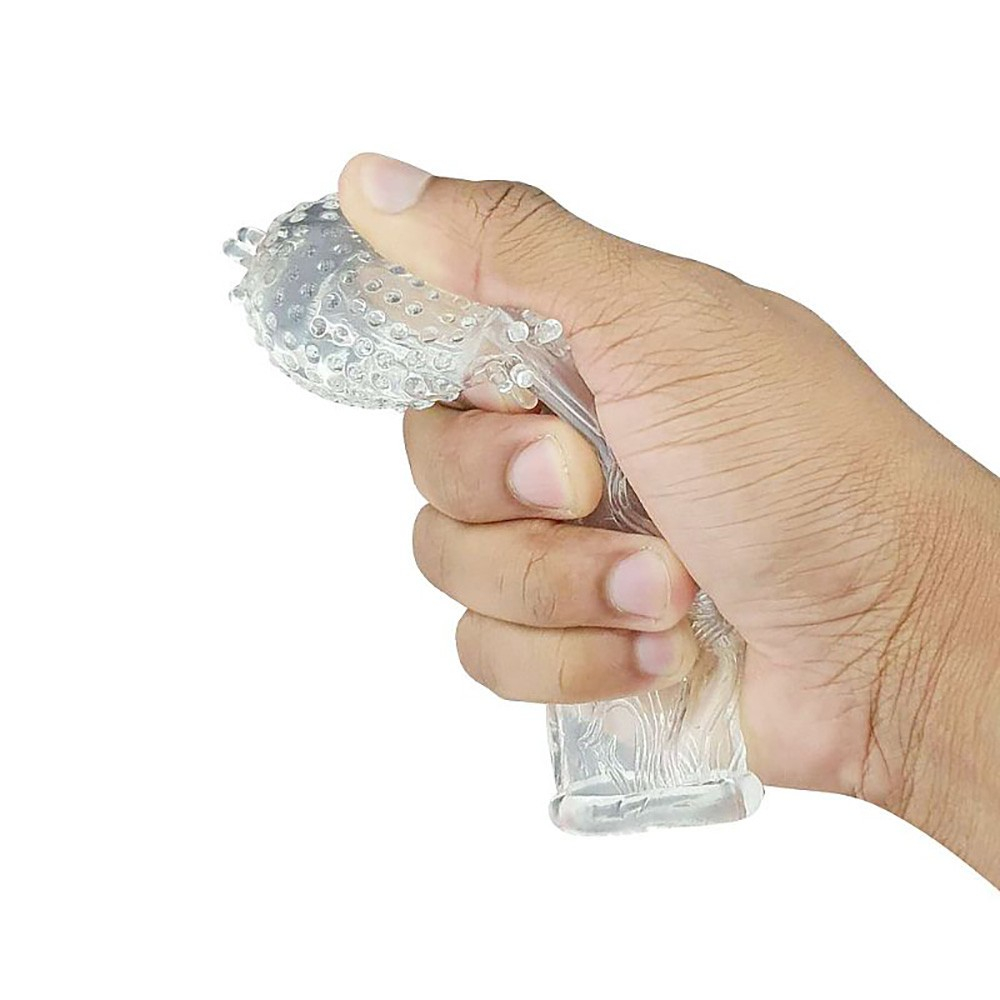Capa Peniana em Jelly com Textura na Glande Transparente | Foto 04