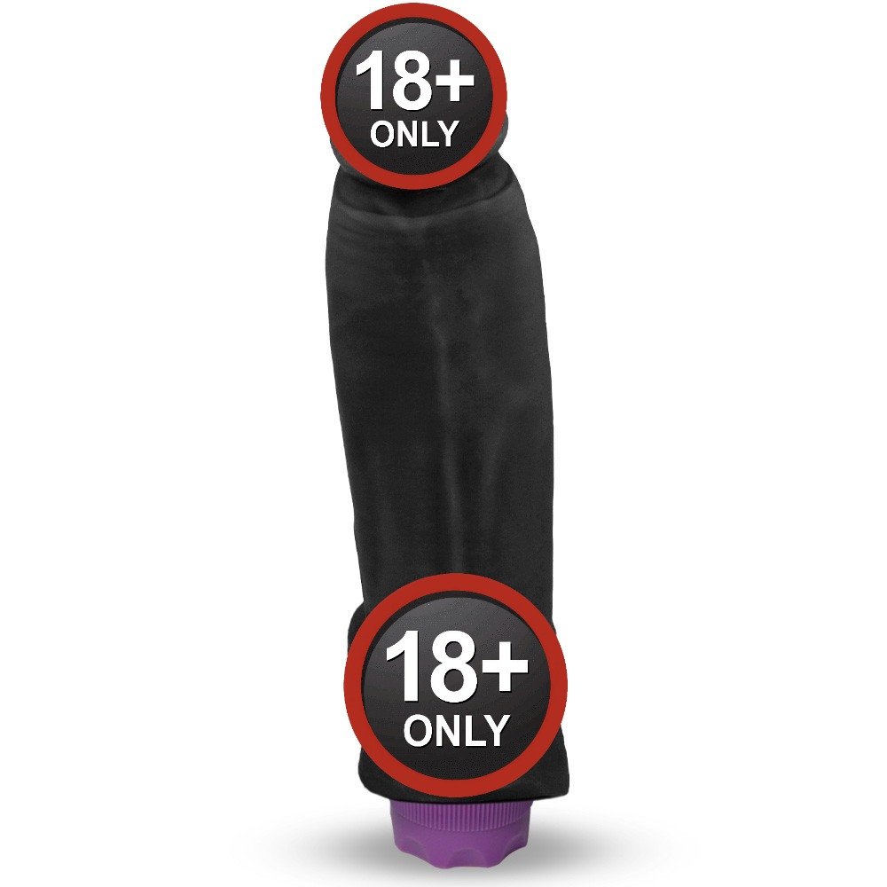 P�nis com Escroto e Vibrador 10 Velocidades Recarreg�vel Sedutor em vista lateral, destacando formato e parte inferior com controle