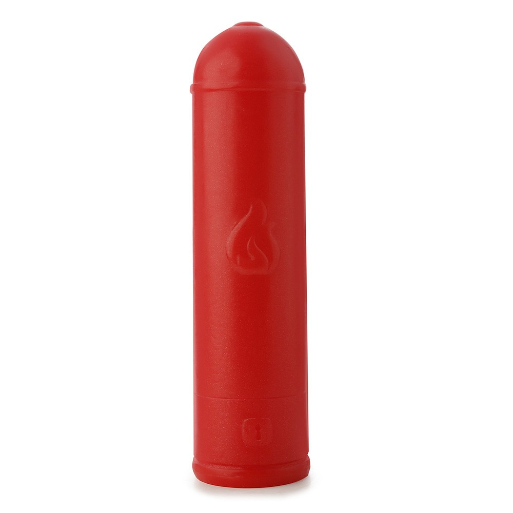Plug Anal Grande em Formato de Extintor de Inc�ndio 31 x 8cm Vermelho | Foto 02