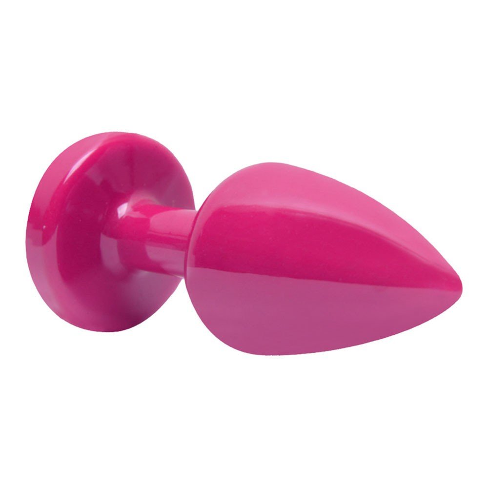 Plug Anal Joia em ABS Rosa Tamanho P com Pedra Pink | Foto 05