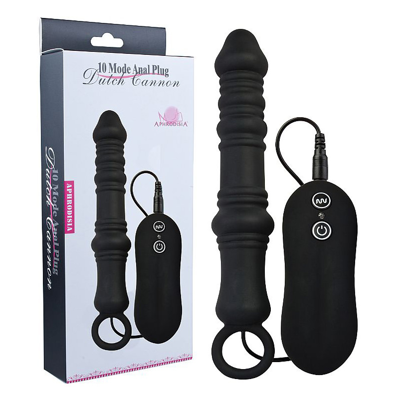 Plug Anal em Silicone com Vibro Preto | Foto 01 Plug Anal em Silicone com Vibro Preto | Foto 01