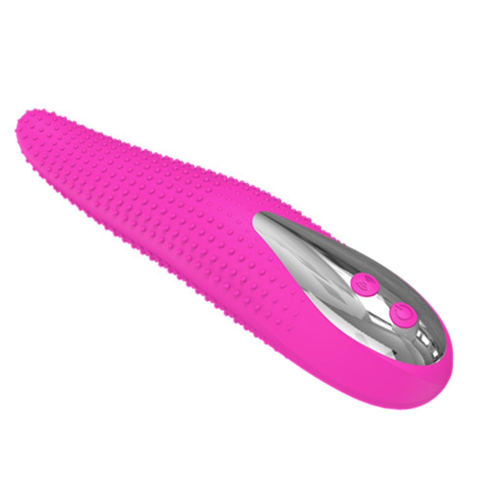 Vibrador Feminino Recarregável em Silicone com 36 Vibrações Formato de Língua ALMA Pink | Foto 03