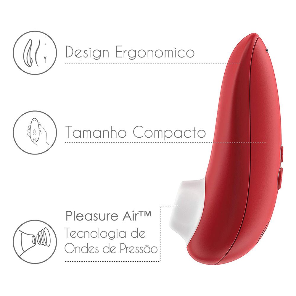Sugador de Clitóris Womanizer Starlet 2 Vermelho | Foto 05 Sugador de Clitóris Womanizer Starlet 2 Vermelho | Foto 05