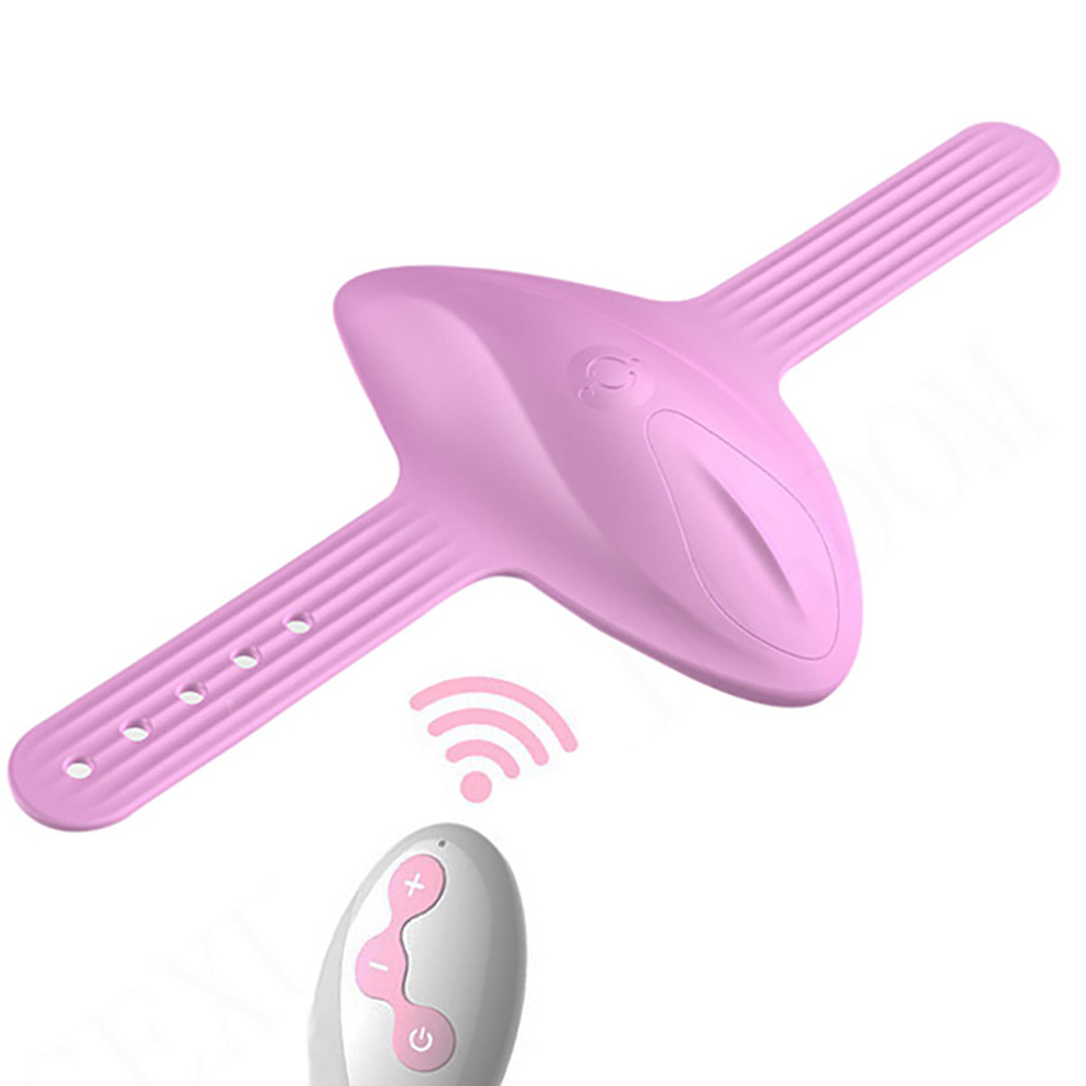 Calcinha Vibratória Recarregável em Silicone com 10 Vibrações Wireless Pink | Foto 01
