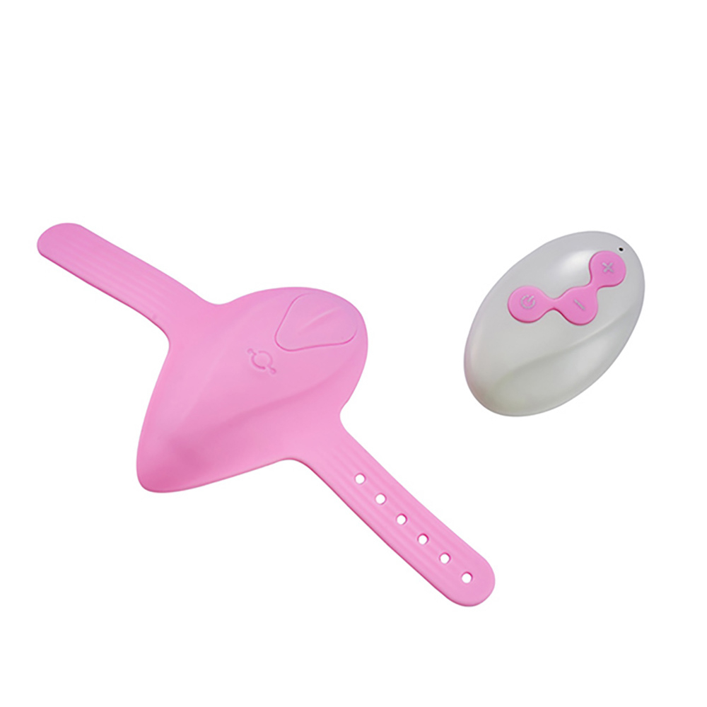 Calcinha Vibratória Recarregável em Silicone com 10 Vibrações Wireless Pink | Foto 05