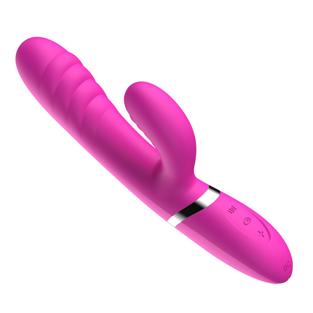 Vibrador Duplo Recarregável em Silicone com 25 Vibrações e 3 Velocidades ADELA Pink | Foto 06