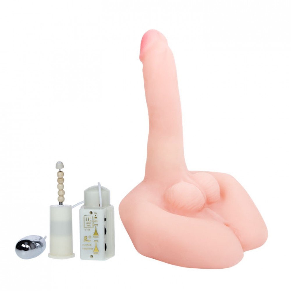Pênis Articulável em CyberSkin com Base e Vibração Multivelocidade | Foto 02
