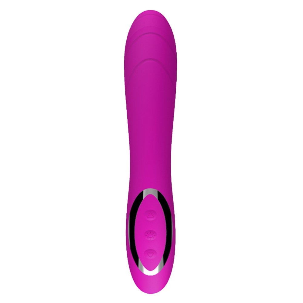 Vibrador Ponto G Recarregável em Silicone e 4 Vibrações ELIZABETH Pink | Foto 01