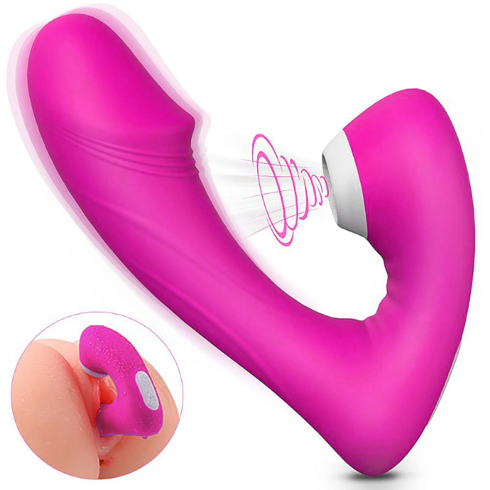 Sugador de Clitóris com Plug em Silicone Recarregável 9 Vibrações Fierce Rosa | Foto 01 Sugador de Clitóris com Plug em Silicone Recarregável 9 Vibrações Fierce Rosa | Foto 01