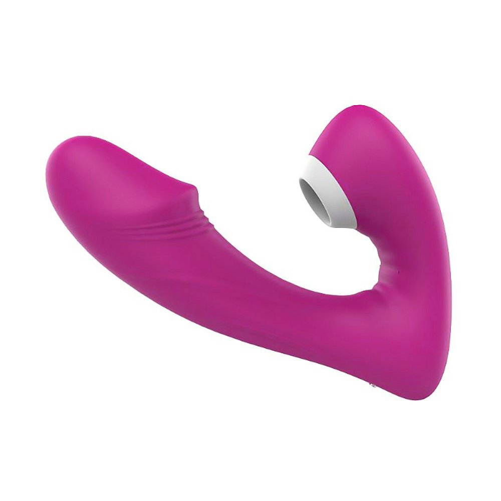 Sugador de Clitóris com Plug em Silicone Recarregável 9 Vibrações Fierce Rosa | Foto 03 Sugador de Clitóris com Plug em Silicone Recarregável 9 Vibrações Fierce Rosa | Foto 03