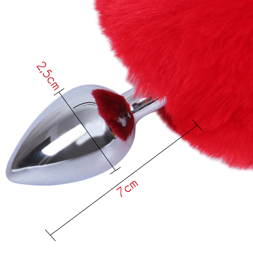 plug anal coelho Adán & Eva Magic bunny plug anal cônico recarregável com cauda de coelho  Delivery Near Me | Order Online