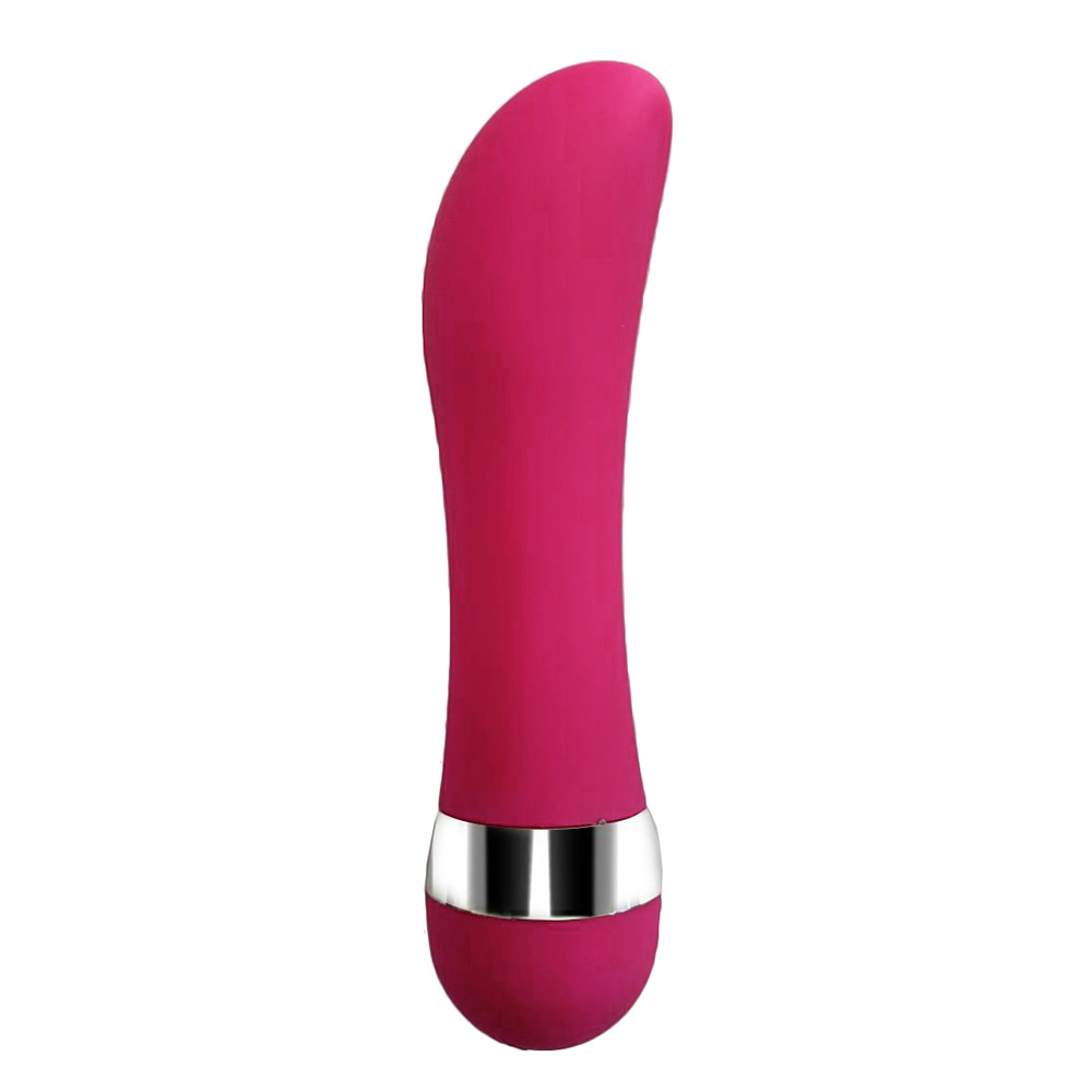 Vibrador Ponto G Multivelocidade em Pl�stico Mini Soft Touch 10cm Pink | Foto 02