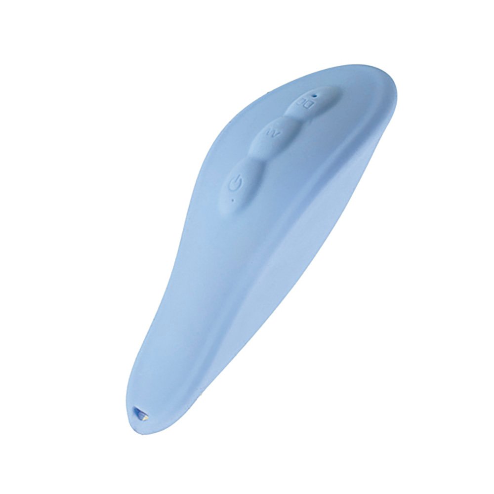 Vibrador para Clit�ris Recarreg�vel em Silicone com 8 Vibra��es Massageador Shippou Azul | Foto 02