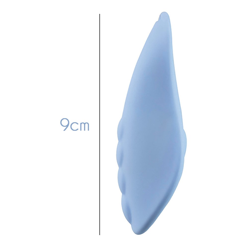 Vibrador para Clit�ris Recarreg�vel em Silicone com 8 Vibra��es Massageador Shippou Azul | Foto 05
