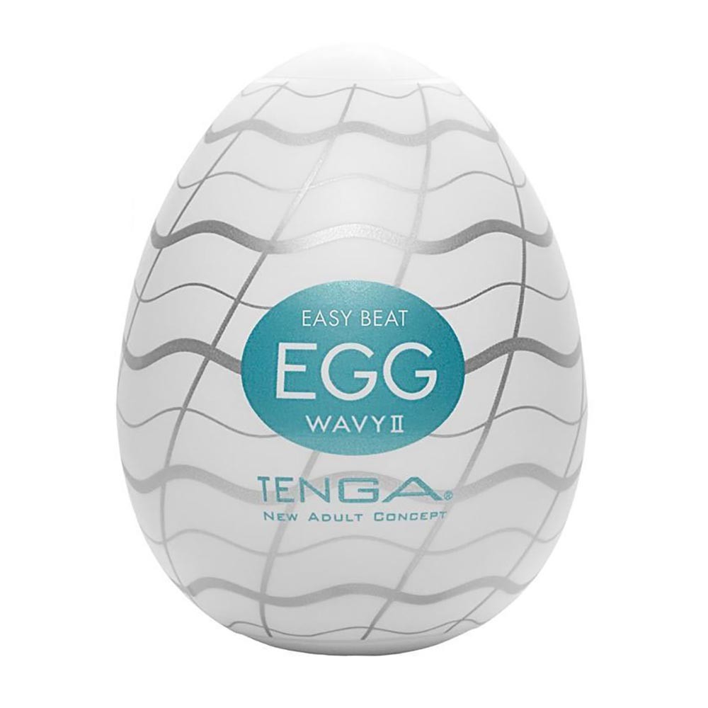 Masturbador Masculino Tenga EGG Wavy II (O Original Japonês) - Regular Strength: Sensações Únicas | Foto 04