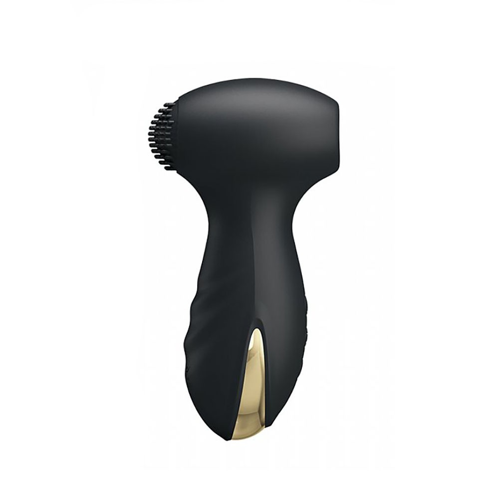 Sugador de Clit�ris Hammer Preto, vista traseira exibindo a textura