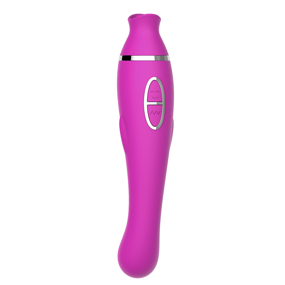 Sugador de Clit�ris e Ponto G Recarreg�vel em Silicone Multivelocidade Mermaid Pink | Foto 02