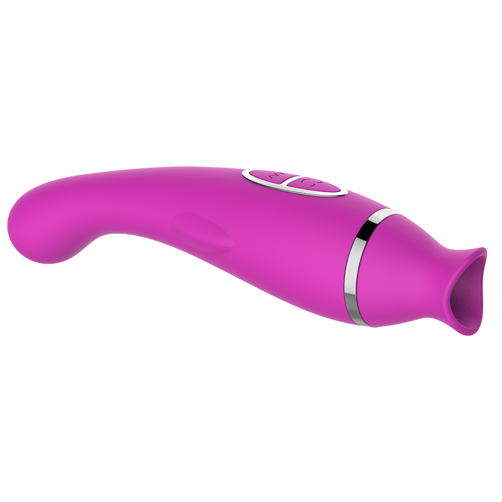 Sugador de Clit�ris e Ponto G Recarreg�vel em Silicone Multivelocidade Mermaid Pink | Foto 06