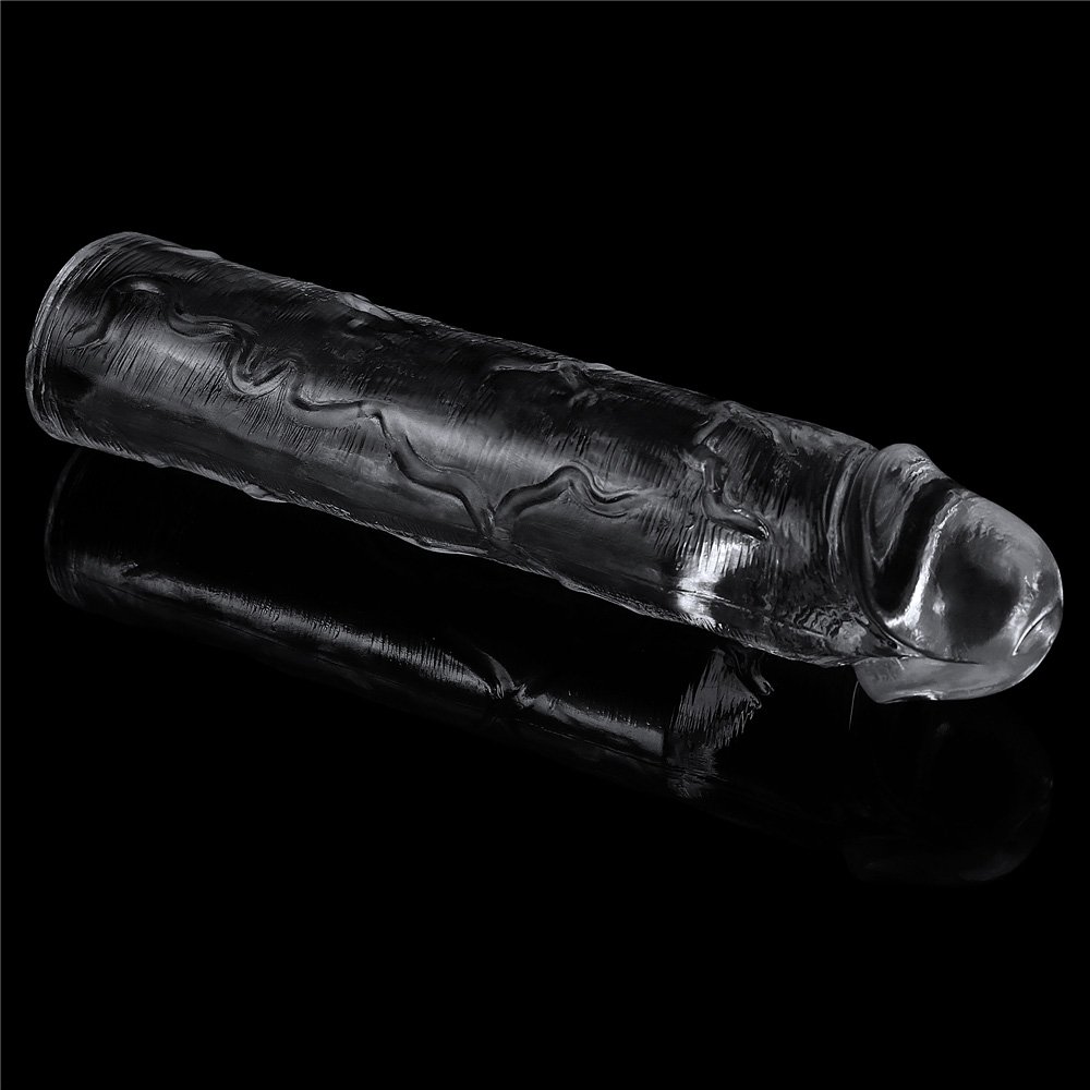 Capa Peniana Real�stica em Jelly Transl�cido 02