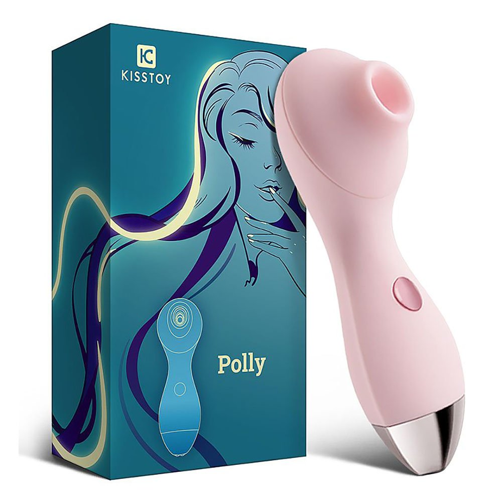 Sugador de Clitóris em Silicone Recarregável com 3 Sucções Polly Rosa | Foto 01 Sugador de Clitóris em Silicone Recarregável com 3 Sucções Polly Rosa | Foto 01