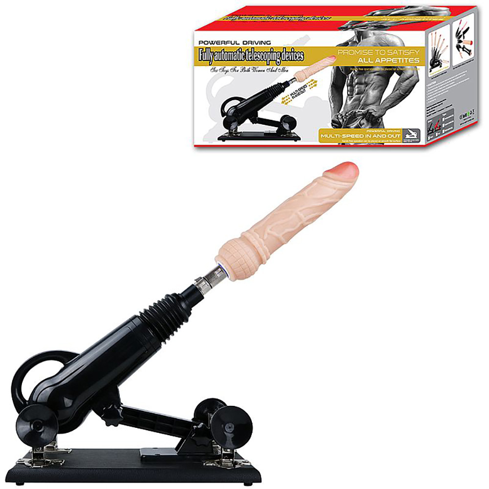 Máquina de Sexo Powerful Driving II Fucking Machine com 4 Pênis em Silicone Bege | Foto 01 Máquina de Sexo Powerful Driving II Fucking Machine com 4 Pênis em Silicone Bege | Foto 01