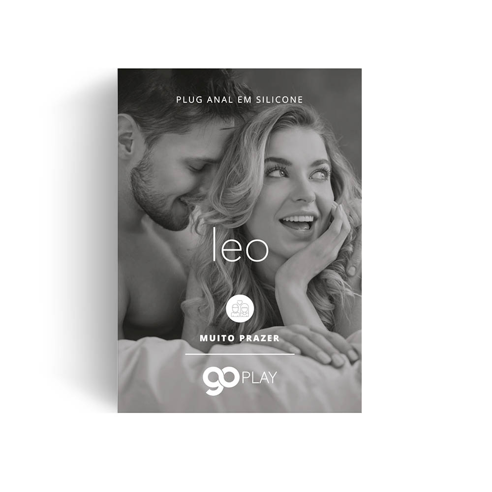 Plug Anal Joia em Silicone M�dio com Pedra Leo Preto | Foto 05