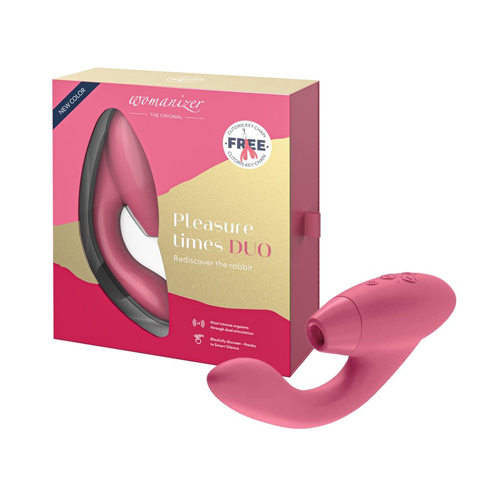Sugador de Clitóris Womanizer Duo Pink | Foto 01